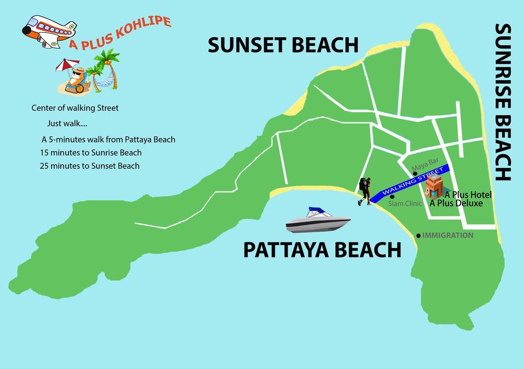 A Plus Hotel Koh Lipe Ngoại thất bức ảnh